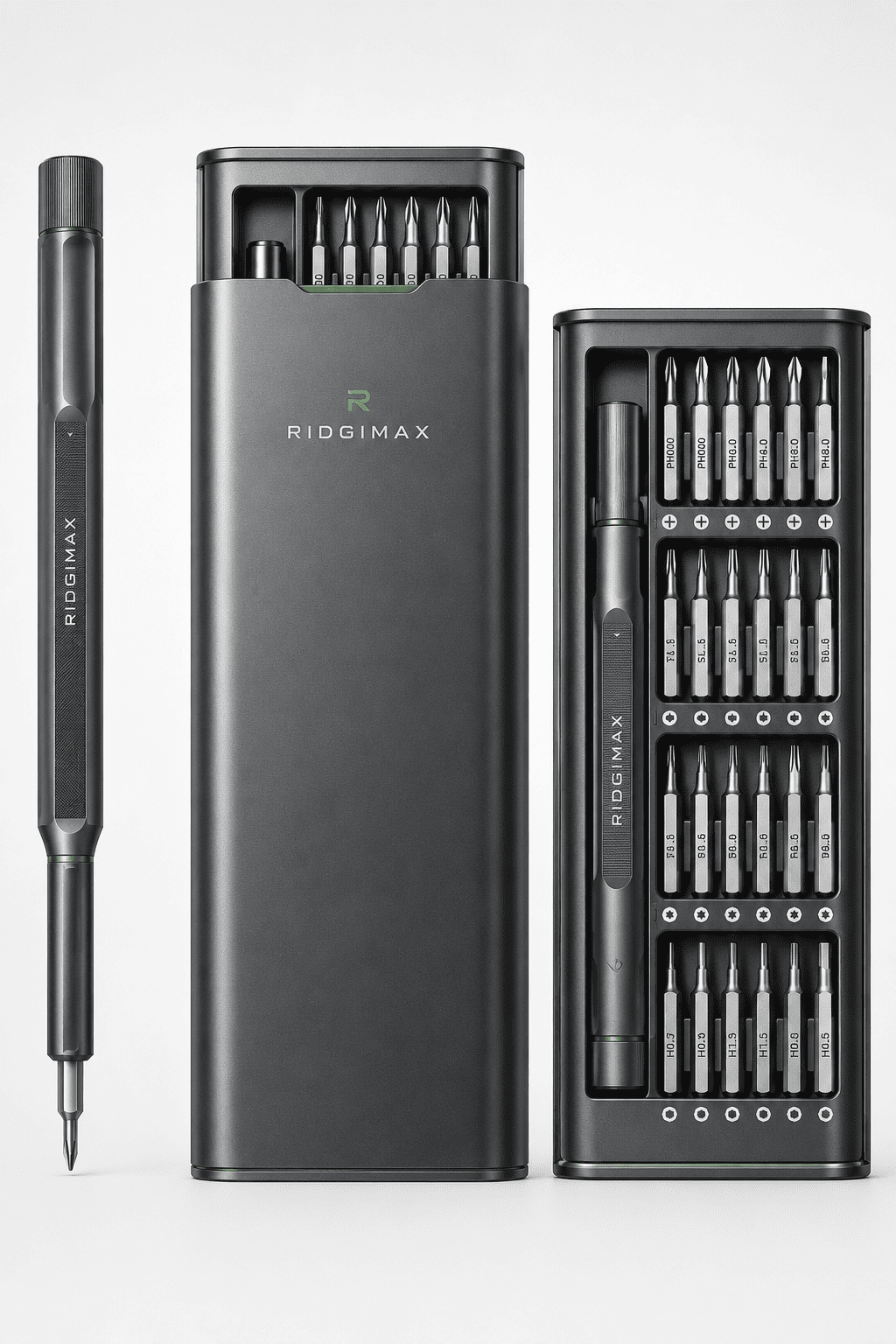 RIDGIMAX 24-in-1 Magnetic Precision Screwdriver Set