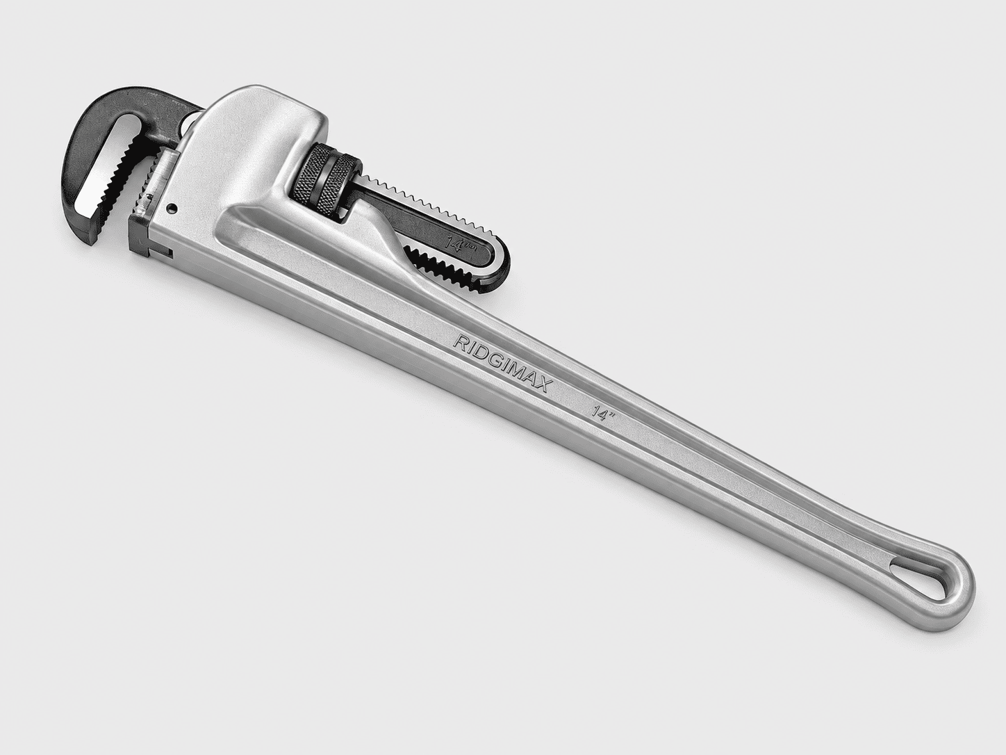RIDGIMAX Pro Lightweight Aluminum Straight Pipe Wrench