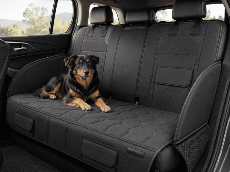 RIDGIMAX RoadGuard Premium Pet Car Seat Cover