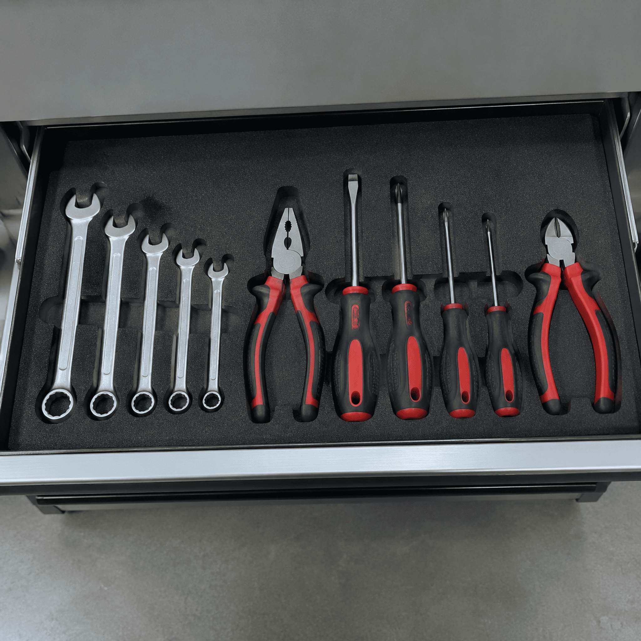 Hand tool maintenance and storage system how to maintain and store hand tools in an organized storage system