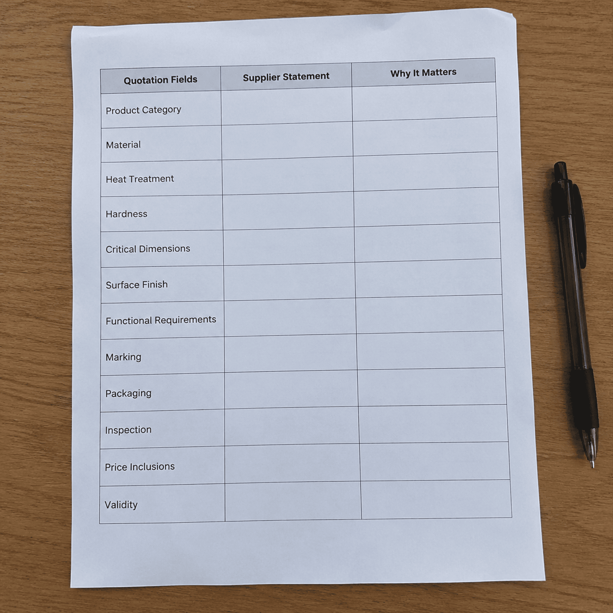 wholesale hand tools supplier checklist for importer evaluation